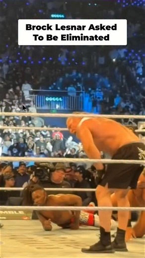 We thought WWE messed up Brock Lesnar's elimination timing, but it turns out he asked to be taken out. Was it a strategic move or going off-script? The reality might surprise you. #BrockLesnar #WWE #WrestlingNews #Wrestling #Storytelling | Joe Cronin Show