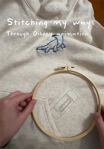 Pixar-Inspired Hand Embroidery Tutorial for Beginners