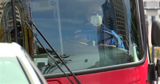 San Diego bus driver says he was suspended for refusing to drive maskless passengers