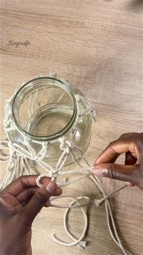 Handmade Macramé Lantern | Cozy Decor