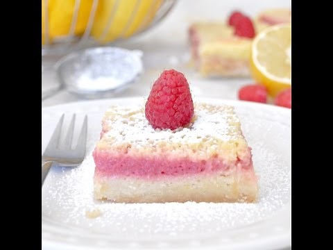 Lemon-Raspberry Bars by Cooking with Manuela