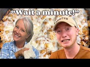 Momma makes a 30 minute meal! 😳 (Garlic Parm Chicken & Potato Skillet!)