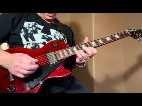 Mixolydian Guitar Solo to Elevated Jam Tracks Electric Rock Groove Guitar Backing Track Jam in A