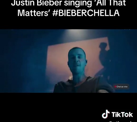 Justin Bieber Sings 'All That Matters' at #BIEBERCHELLA