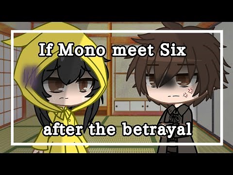 If Mono meet Six after the betrayal (short) [Little nightmare 2]