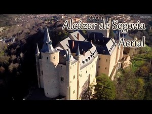 The Alcázar of Segovia (Spain) Aerial