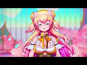 MMD Momosuzu Nene | にぎにぎにじたうん Nigi Nigi Niji Town! #4k #60fps #mmdr18