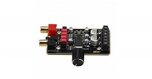 DC 12V 24V Audio Amplifier Board, 15W 15W Digital Audio Amplifier 2.0 Dual-channel Amplify Module for Bookshelf Speakers Floor Speakers with Knob