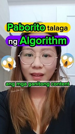 94K views · 8.4K reactions |  Pabor kay algorithm ang mga ganitong content  #algorithm #algoritma #tips #contentcreator | Rowena S. Dela Cruz | Facebook