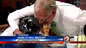 Late night icon grew up watching live Cincinnati TV