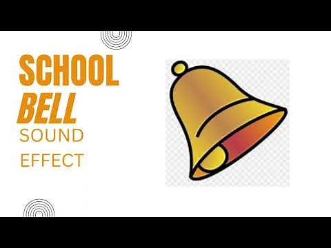 Loud School Bell Ringing Sound Effect 🔔 | Classic Classroom Bell
