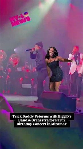 Trick Daddy performs at an orchestra #trickdaddy #shorts #comedy