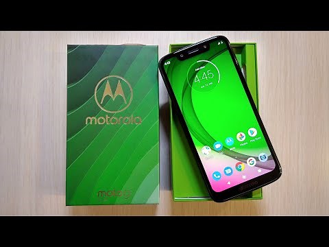 Motorola Moto G7 Play Unboxing