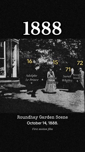 Roundhay Garden Scene - Oldest Surviving Film (1888)