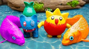 1.8K views · 31 reactions | Prison Break Red Koi Fish Fights Guarding Yellow Koi | Kids Toy TV | Facebook