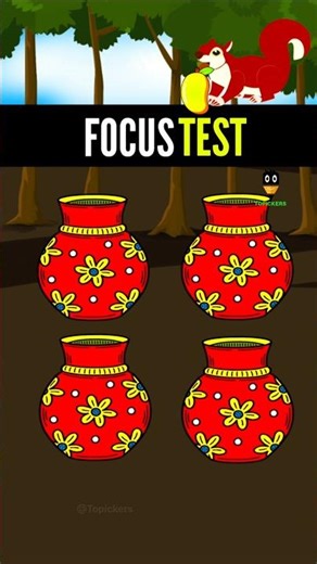 Test Your Focus Power With Puzzles 👀💪 | Focus Test For Genius | Eye Test Puzzles 07 #shorts