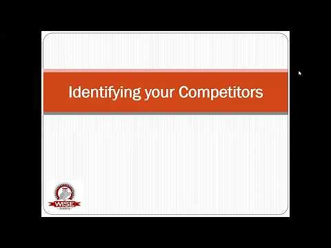 Identifying Your Competitors