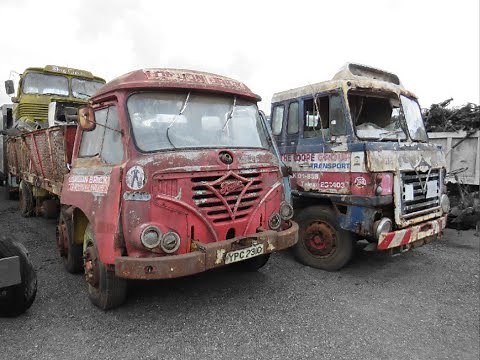Classic Truck Graveyard Part 3 at Rush Green Motors Hitchin Herts. April 2021