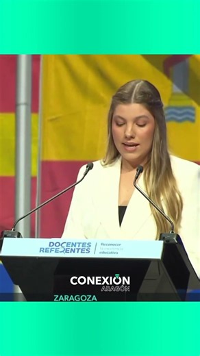 Infanta Sofía gives her first official speech