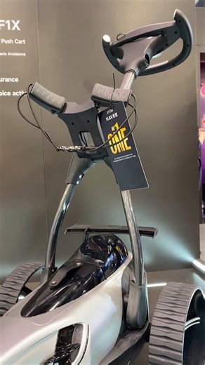 Is this the most unique looking golf trolley you've ever seen? #shorts