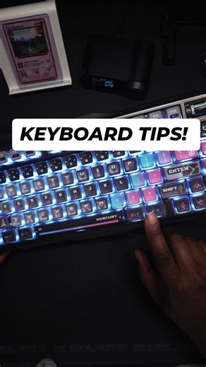 Lando on Instagram: "how to change colors on your Gravastar Mercury K1 Pro in seconds ✨ @gravastar #pcbuild #DeskSetup #keyboard #keyboardasmr #pcgaming"