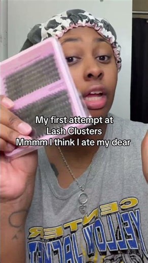 My first attempt at lash clusters