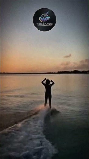 Walking on water with $50k Jet Boots? 🌊 #futuretech #innovation