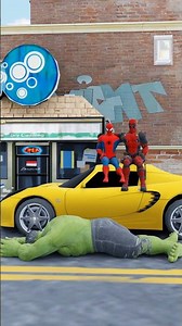 Epic Hulk Funny Moments!😂 Superhero Comedy Shorts #animation #shorts