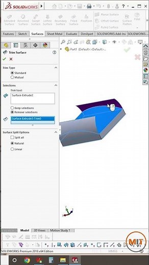How to Use the Trim Surface Tool?