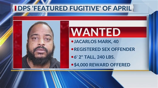 Texas offering $4k reward for wanted Lufkin sex offender