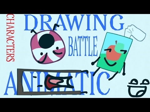 Drawing animatic battle characters 2!!