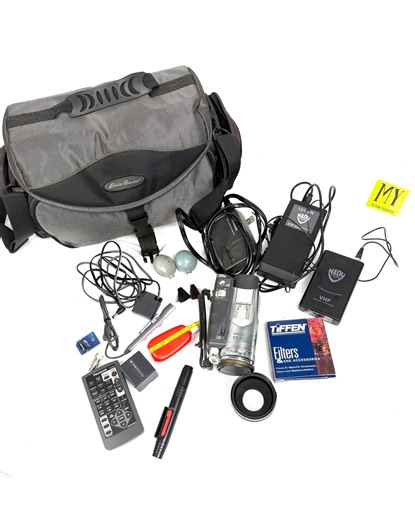 Panasonic 3CCD Minidv Camcorder Kit Leica Lens Sony Wide Nady Mic Bundle - Etsy