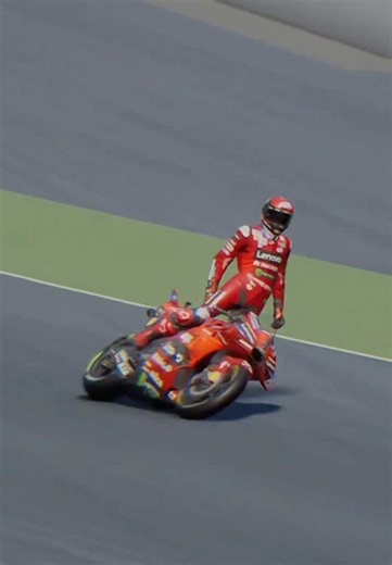 Motorcycle Riders Celebrate Victory at MotoGP Event