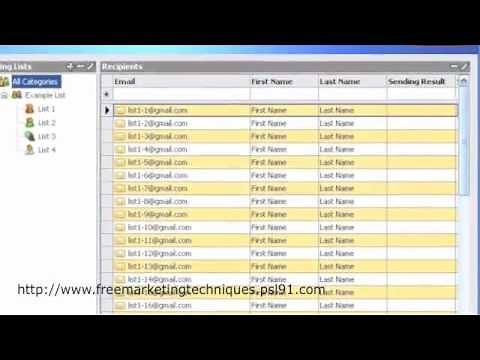 Free Mailing Lists Databases - Creating Lists the Right Way