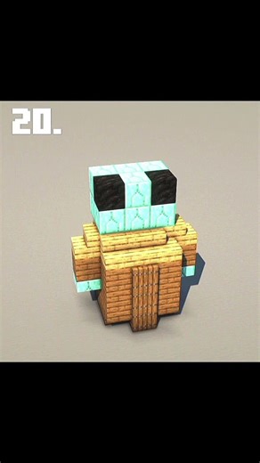 Baby Yoda #minecraft #shorts