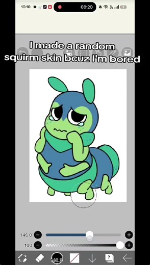 Creating Gummy Bookworm Skin for Squirm