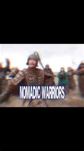 Nomadic warriors were mobile tribes from regions like the Eurasian Steppe (Central Asia, Mongolia, southern Russia, Ukraine), who lived by herding and traveled constantly on horseback, using fast hit-and-run warfare instead of staying in fixed cities. #nomadic #nomad #steppe #mongol #asia