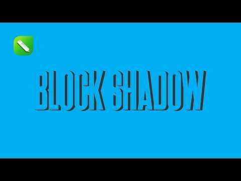 CorelDRAW 2024 Block Shadow Tutorial || Create Black Vector Shadows Easily