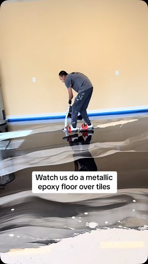 Concrete Coatings Epoxy Floor Installs | South Florida on Instagram: "DM me the word QUOTE for a free estimate 🦍 Comment ACADEMY to learn how to do these floors 🚀 📧 info@theepoxypros.com . . .#theepoxypros #epoxy #epoxyflooring"