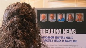 Pop up memorials at Newseum in DC honor 5 killed at Capital Gazette