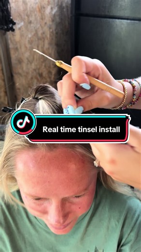Real Time Fairy Hair Tinsel Install: No Glue, No Heat, No Cuts