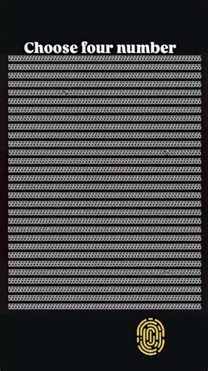 👀 Only legends can spot the 4 hidden numbers… can you?