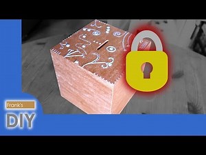 Money Box with secret lock