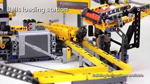 2.6K views · 90 reactions | Transform the LEGO Technic crane set into an awesome, self-contained ball machine! | Beyond the Brick | Facebook