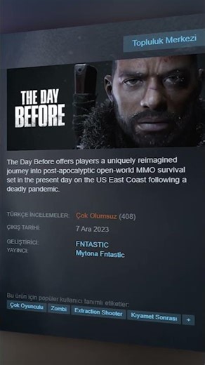 4 Günde Tarih Olan Oyun: The Day Before!