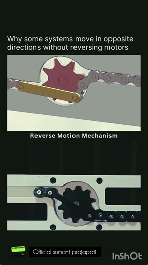 Why Some Machines Move Backwards Without Reversing Motors 😱No Reverse Gear? #shorts #viral #trending