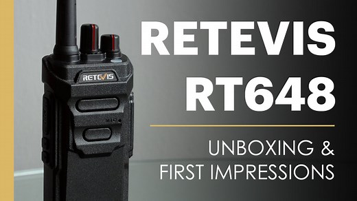 Retevis RT648 - IP67 Waterproof Walkie-Talkie Review — tdcat.com