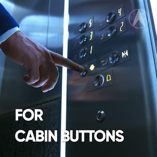 Types of buttons for elevator systems | Alamex
