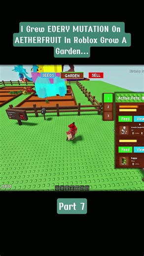 Grew Every Mutation on Artherfruit in Roblox
