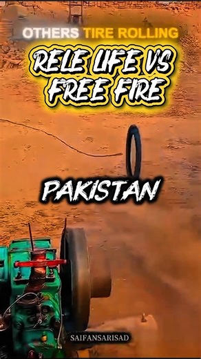 Pakista rele life game vs free fire tire game 💥🥶😱 #freefire #game #ff #shorts #viral #shortsfeed